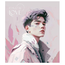 Зошит уч. "Школярик" 36арк.== /3290L/ "It must be love" виб.УФ-лак (дівчинка) (20/120)