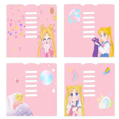 Підставка для книжок металева "JO" /555-572-B/ "Girl" 20,8*18,8см,mix (1/12/48)