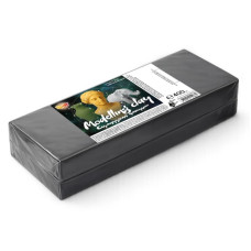 Пластилін скульптурний "RUDIX" НЕЙТРАЛЬНИЙ СІРИЙ /8940023/ 400г. (1/6)