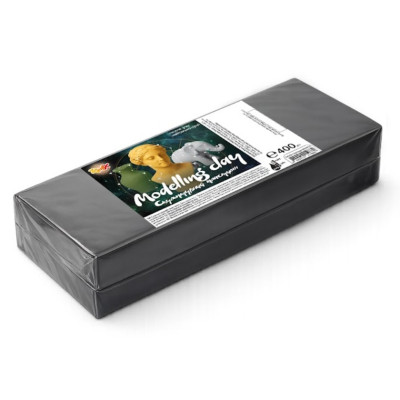 Пластилін скульптурний "RUDIX" НЕЙТРАЛЬНИЙ СІРИЙ /8940023/ 400г. (1/6)