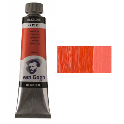 Фарба олійна VAN GOGH, (311) Кіновар, 40 мл, Royal Talens (1/3)