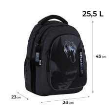 Рюкзак "Kite" /DC25-8001L/ Education Teens 8001L DC Batman (1/10)