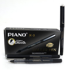 Ролер "PIANO" 3X-BK "Business" 0,5мм чорний (12)