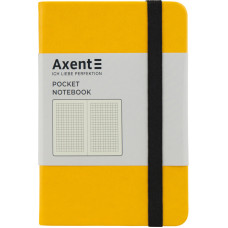 Блокнот "Axent" /8301-08-A/ Partner, 95*140/96арк, кліт, жовта (1/24)