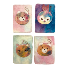 Блокнот пухнастий А5/80  "JO" /MRB2338-9/ "Animals" 70гр, мікс (1/100)
