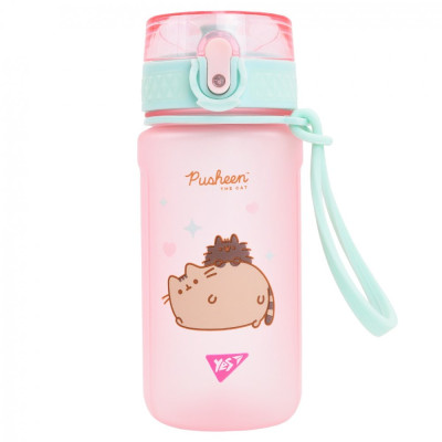 Пляшка для води "YES" /708321/ "Pusheen" 500 мл, рожева (1/25)