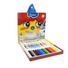 Фломастери "Marco Super Washable" 12 кол. /1630-12СВ/ (1/12/48)