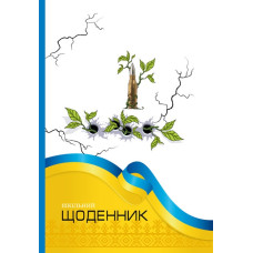 Щоденник шкільний 165*240/40арк. 2024 "Mandarin" /24047/ 7БЦ, тв.обкл., тиснення фольгою, 55г/м2 (1/10)