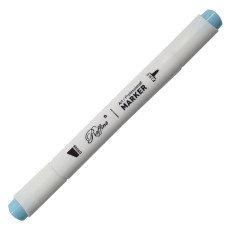 Скетч Маркер двосторонній "Raffine" /7800-6CB/ (B203) Pastel blue (6)