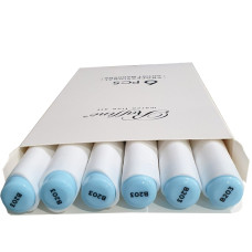 Скетч Маркер двосторонній "Raffine" /7800-6CB/ (B203) Pastel blue (6)