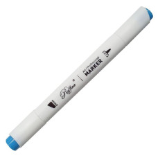 Скетч Маркер двосторонній "Raffine" /7800-6CB/ (B205) Cerulean blue (6)