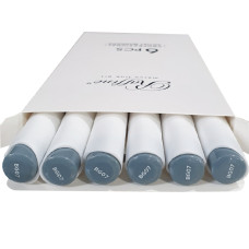Скетч Маркер двосторонній "Raffine" /7800-6CB/ (BG07) Blue grey 7 (6)