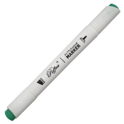 Скетч Маркер двосторонній "Raffine" /7800-6CB/ (G127) Emerald Green (6)