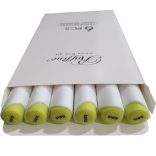 Скетч Маркер двосторонній "Raffine" /7800-6CB/ (G915) Chartreuse green (6)