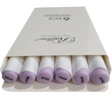 Скетч Маркер двосторонній "Raffine" /7800-6CB/ (R702) Mauve shadow (6)
