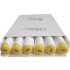 Скетч Маркер двосторонній "Raffine" /7800-6CB/ (Y107) Lightning yellow (6)