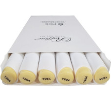Скетч Маркер двосторонній "Raffine" /7800-6CB/ (Y204) Pastel yellow (6)