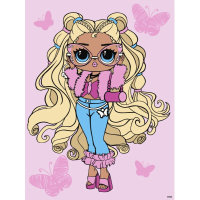 Картина за номерами "Ідейка" /KHO6286/ "LOL Surprise! Tweens Olivia Flutter" 30*40 см