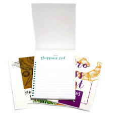 Блокнот-планер А6/40арк "Рюкзачок" /ШЛ-1/ "SHOPPING LIST" офсет 70 г/м², мікс (1/20)