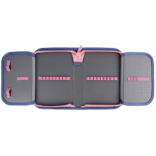 Пенал "Kite" /K24-622H-3/ 1 відд., 2 відв.,з наповненням 622H Purple Chequer (67040) (1/42)