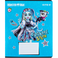 Зошит уч. "Kite" 12арк.== /MH24-234/ "Monster High" гібр. лак + УФ лак (25/600)