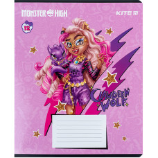 Зошит уч. "Kite" 12арк.== /MH24-234/ "Monster High" гібр. лак + УФ лак (25/600)