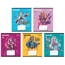 Зошит уч. "Kite" 12арк.== /MH24-234/ "Monster High" гібр. лак + УФ лак (25/600)