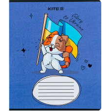 Зошит уч. "Kite" 12арк.== /K24-234-2/ "Хоробрі тварини" гібр. лак + УФ лак (25/600)