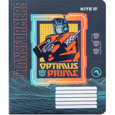 Зошит уч. "Kite" 18арк.# /TF24-236/ "Transformers" гібр. лак + УФ лак (20/400)