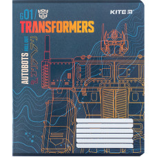 Зошит уч. "Kite" 18арк.# /TF24-236/ "Transformers" гібр. лак + УФ лак (20/400)
