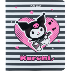 Зошит уч. "Kite" 24арк.# /HK24-238/ "Kuromi Куромі" софт тач + УФ лак (20/320)