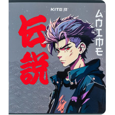 Зошит уч. "Kite" 24арк.# /K24-238/ "Kite Anime" софт тач + УФ лак (20/320)