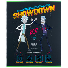 Зошит уч. "Kite" 24арк.== /RM24-239/ "Rick & Morty" софт тач + УФ лак (20/320)