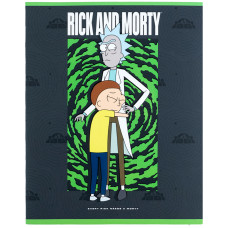Зошит уч. "Kite" 24арк.== /RM24-239/ "Rick & Morty" софт тач + УФ лак (20/320)