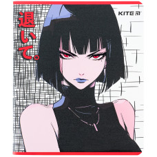 Зошит уч. "Kite" 48арк.# /K24-259-2/ "Kite Anime" гібр. лак + УФ лак (10/200)