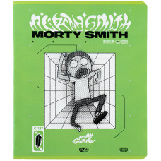 Зошит уч. "Kite" 48арк.# /RM24-259/ "Rick & Morty" гібр. лак + УФ лак (10/200)