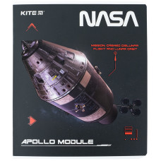 Зошит уч. "Kite" 48арк.# /NS24-259/ "NASA" софт тач + УФ лак (10/200)