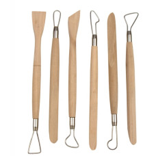 Набір інструментів для скульптури та моделювання "JO" /DSCN0695/ 6шт. (1/135)