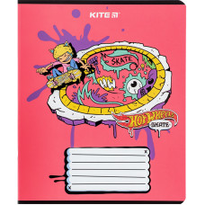 Зошит уч. "Kite" 18арк.== /HW24-237/ "Hot Wheels Skate" гібр. лак + УФ лак (20/400)
