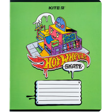 Зошит уч. "Kite" 18арк.== /HW24-237/ "Hot Wheels Skate" гібр. лак + УФ лак (20/400)