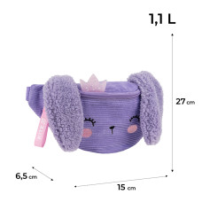Сумка-бананка дитяча "Kite" /K26-2577-1/ 27*15*6,5см 2577 Little Bunny (1/48)