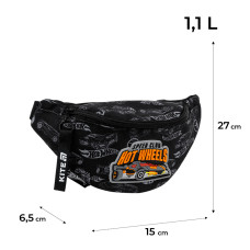 Сумка-бананка дитяча "Kite" /HW26-2577/ 27*15*6,5см 2577 Hot Wheels (1/48)