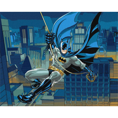 Картина за номерами "Ідейка" /KHO5244/ WB "Batman: Поклик тіні" 40*50см