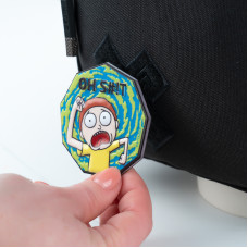 Нашивка "Kite" /RM24-3011-2/ на липучці 3011-2 Rick & Morty (66901) (1/352)