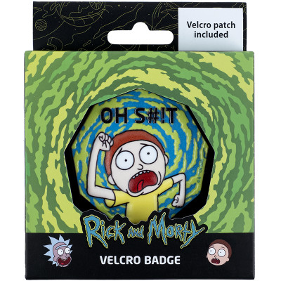 Нашивка "Kite" /RM24-3011-2/ на липучці 3011-2 Rick & Morty (66901) (1/352)