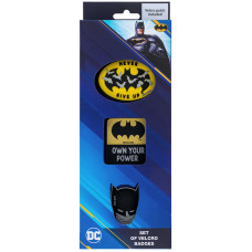 Набір нашивок "Kite" /DC24-3012-1/ на липучці, 3 шт., 3012-1 DC Batman (66882) (1/132)