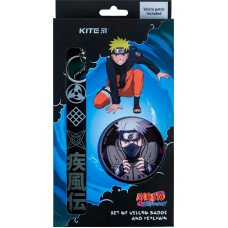 Набір нашивка та підвіска "Kite" /NR24-3010-1/ на липучці, 2 шт., 3010-1 Naruto Shippuden (66922) (1/176)
