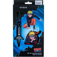 Набір нашивка та підвіска "Kite" /NR24-3010-2/ на липучці, 2 шт., 3010-2 Naruto Shippuden (66923) (1/176)