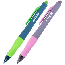 Ручка гелева автомат "Пиши-стирай" "Kite" /K25-100/ синя (24)