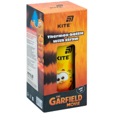 Термос "Kite" /GF25-1261/  з трубочкою 400мл, Garfield